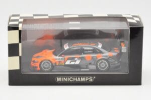 Audi A4 B7 DTM Team Futurecom TME #21 C. Albers DTM 2008 Minichamps 1:43 400089621 Fém – 4. kép a 4-ből
