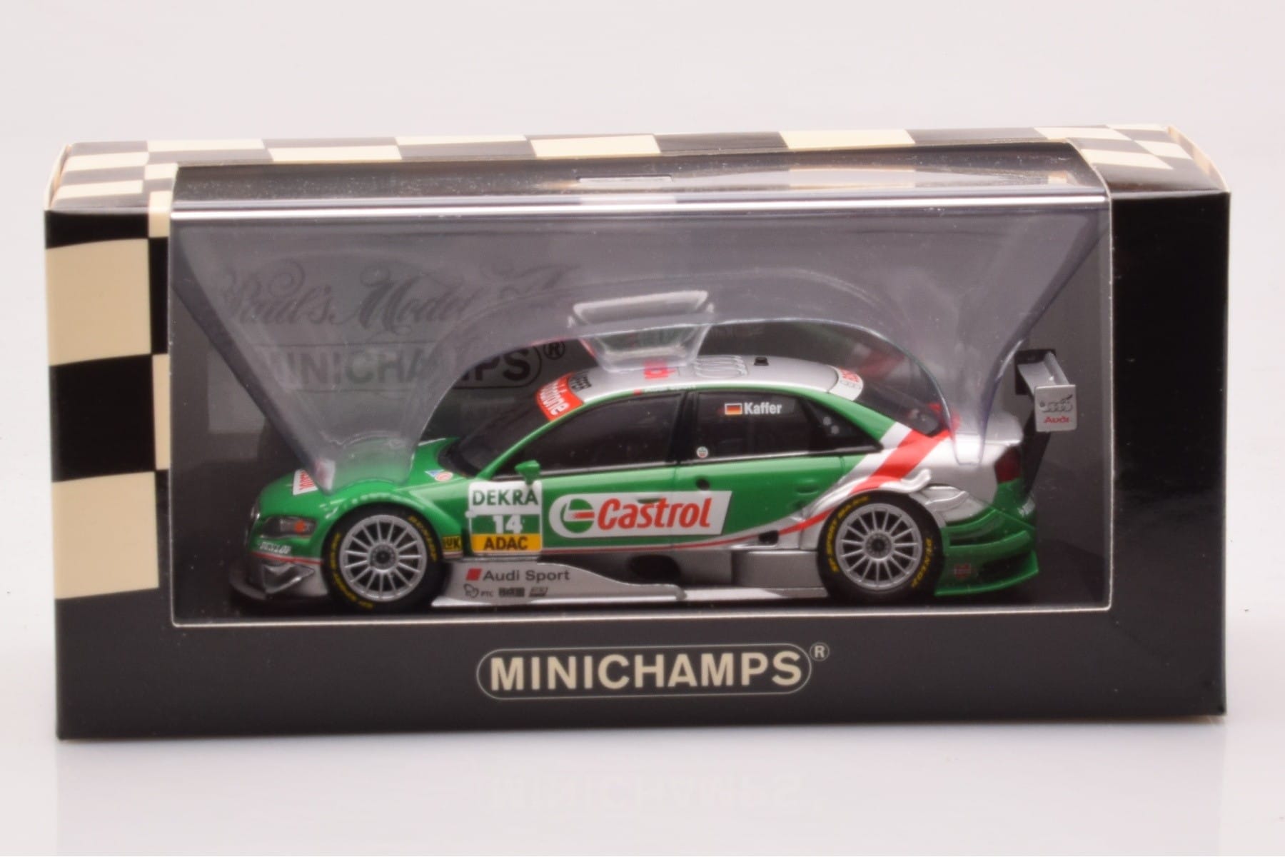 Audi A4 B7 DTM Team Phoenix #14 F. Kaffer DTM 2006 Minichamps 1:43 400061514 Fém – 4. kép a 4-ből