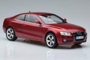 Audi A5 B8 Gránátvörös Norev 1:18 188352 Fém – 5. kép a 7-ből