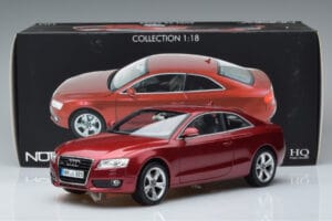 Audi A5 B8 Gránátvörös Norev 1:18 188352 Fém – 7. kép a 7-ből