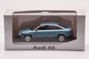 Audi A6 C5 Petrol Metallic Minichamps 1:43 AUDI-264448 Fém – 4. kép a 4-ből
