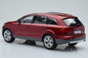 Audi Q7 4L Gránátvörös Kyosho 1:18 09222R Fém – 7. kép a 8-ből