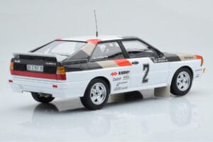 Audi Quattro Audi Sport #1 H. Mikkola / A. Hertz Winners International Swedish Rally 1981 Minichamps 1:18 155811102 Fém – 2. kép a 6-ből