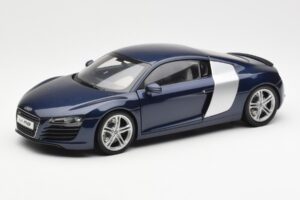 Audi R8 4.2 FSI V8 Kék Kyosho 1:18 09213BL