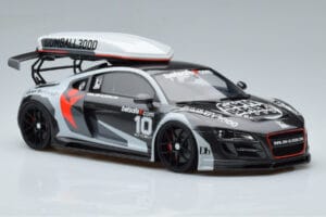 Audi R8 Body Kit Gumball 3000 Fekete GT Spirit 1:18 GT870 Gyanta – 4. kép a 6-ből