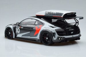 Audi R8 Body Kit Gumball 3000 Fekete GT Spirit 1:18 GT870 Gyanta – 5. kép a 6-ből