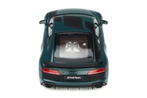 Audi R8 4S Green Hell Tioma Zöld GT Spirit 1:18 GT863 Gyanta – 9. kép a 11-ből