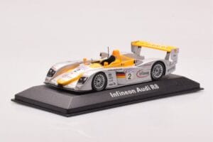 Audi R8 Infineon #2 Winner ALMS Petit Le Mans 2002 Minichamps 1:43 400021382 Fém – 2. kép a 4-ből