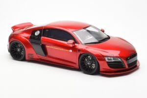 Audi R8 4S Liberty Walk Candy Piros GT Spirit 1:18 GT892 Gyanta – 4. kép a 6-ből