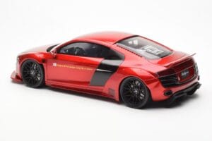 Audi R8 4S Liberty Walk Candy Piros GT Spirit 1:18 GT892 Gyanta – 5. kép a 6-ből