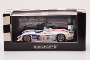 Audi R8 #1 J.J. Lehto / M. Werner GP of Atlanta Winners 2005 Minichamps 1:43 400051391 Fém – 4. kép a 4-ből