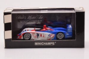 Audi R8 #4 M. Ortelli / J-M. Gounon 1000km Spa 2005 Minichamps 1:43 400051304 Fém – 4. kép a 4-ből