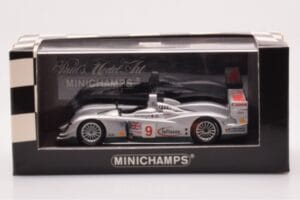 Audi R8 #9 M. Salo / Kane / McCarthy Sebring 12 Hours 2003 Minichamps 1:43 400031399 Fém – 4. kép a 4-ből