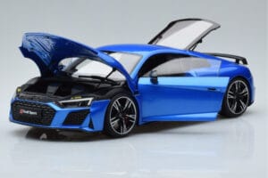 Audi R8 Performance Kék Kengfai 1:18 VAKF-0355 Fém – 2. kép a 10-ből
