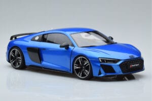 Audi R8 Performance Kék Kengfai 1:18 VAKF-0355 Fém – 6. kép a 10-ből
