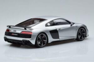 Audi R8 Performance Ezüst Kengfai 1:18 VAKF-0354 Fém – 3. kép a 10-ből