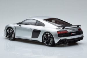 Audi R8 Performance Ezüst Kengfai 1:18 VAKF-0354 Fém – 7. kép a 10-ből