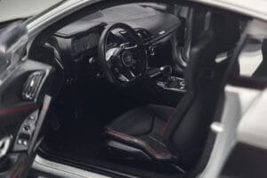Audi R8 Performance Ezüst Kengfai 1:18 VAKF-0354 Fém – 8. kép a 10-ből