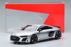 Audi R8 Performance Ezüst Kengfai 1:18 VAKF-0354 Fém – 10. kép a 10-ből