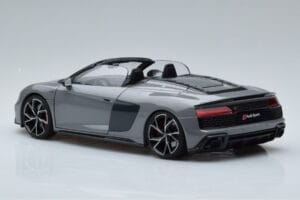 Audi R8 Spyder Performance Nardo Szürke Kengfai 1:18 VAKF-0352 Fém – 8. kép a 11-ből