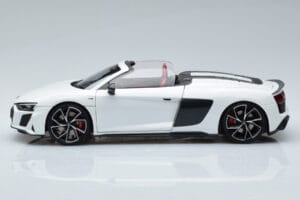 Audi R8 Spyder Performance Fehér Kengfai 1:18 VAKF-0351 Fém – 6. kép a 11-ből
