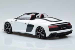 Audi R8 Spyder Performance Fehér Kengfai 1:18 VAKF-0351 Fém – 8. kép a 11-ből