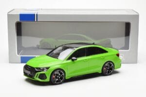 Audi RS3 8Y Szedán Zöld MCG 1:18 MCG18449 Fém – 6. kép a 6-ből