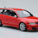 Audi RS4 B5 Avant Piros Otto 1:18 - image 4 of 6