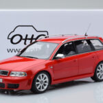 Audi RS4 B5 Avant Piros Otto 1:18 - image 6 of 6