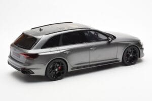 Audi RS4 B9 Avant Competition Daytona Szürke GT Spirit 1:18 GT456 Gyanta – 2. kép a 6-ből
