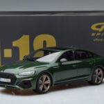 Audi RS5 B9 Sportback Sonoma Zöld Asia Edition GT Spirit 1:18 CLDC018 Gyanta - image 6 of 6