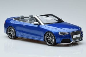 Audi RS5 B8 Kabrió Kék GT Spirit 1:18 ZM053 Gyanta – 4. kép a 6-ből