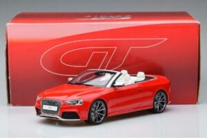 Audi RS5 B8 Kabrió Piros GT Spirit 1:18 GT724 Gyanta – 5. kép a 5-ből