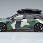 Audi RS6 C8 Avant Terepszínű With Roof Top Asia Edition GT Spirit 1:18 CLDC014 Gyanta - image 3 of 6