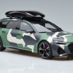 Audi RS6 C8 Avant Terepszínű With Roof Top Asia Edition GT Spirit 1:18 CLDC014 Gyanta - image 4 of 6