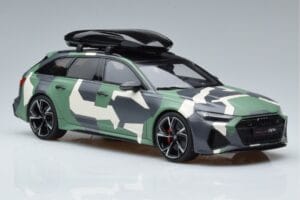 Audi RS6 C8 Avant Terepszínű With Roof Top Asia Edition GT Spirit 1:18 CLDC014 Gyanta – 4. kép a 6-ből