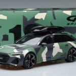 Audi RS6 C8 Avant Terepszínű With Roof Top Asia Edition GT Spirit 1:18 CLDC014 Gyanta - image 6 of 6