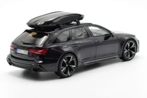 Audi RS6 C8 Avant Mythos Fekete Karbontető Asia Edition GT Spirit 1:18 CLDC007 Gyanta – 2. kép a 6-ből