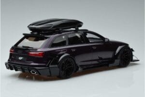 Audi RS6 C7 Avant Body Kittel Lila GT Spirit 1:18 GT864 Gyanta – 2. kép a 6-ből
