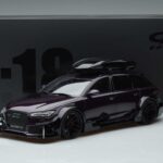 Audi RS6 C7 Avant Body Kittel Lila GT Spirit 1:18 GT864 Gyanta - image 6 of 6