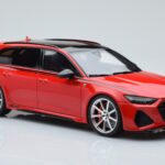 Audi RS6 MTM C8 Avant Tango Piros GT Spirit 1:18 - image 4 of 6