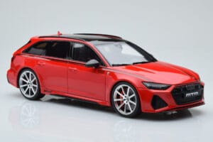Audi RS6 MTM C8 Avant Tango Piros GT Spirit 1:18 GT432 Gyanta – 4. kép a 6-ből