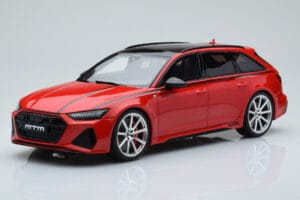 Audi RS6 MTM C8 Avant Tango Piros GT Spirit 1:18 GT432
