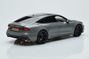 Audi RS7 C8 Sportback Szürke Kengfai 1:18 VAKF-0333 Gyanta – 3. kép a 7-ből