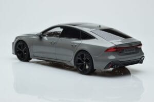 Audi RS7 C8 Sportback Szürke Kengfai 1:18 VAKF-0333 Gyanta – 6. kép a 7-ből