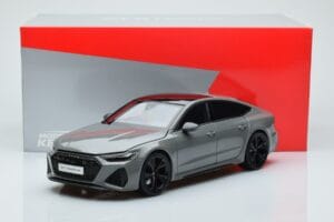 Audi RS7 C8 Sportback Szürke Kengfai 1:18 VAKF-0333 Gyanta – 7. kép a 7-ből