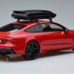 Audi RS7 C8 Sportback Piros Asia Edition GT Spirit 1:18 CLDC021 Gyanta - image 2 of 6