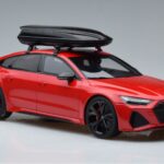 Audi RS7 C8 Sportback Piros Asia Edition GT Spirit 1:18 CLDC021 Gyanta - image 4 of 6