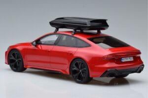 Audi RS7 C8 Sportback Piros Asia Edition GT Spirit 1:18 CLDC021 Gyanta – 5. kép a 6-ből