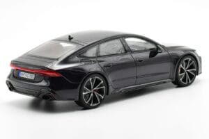 Audi RS7 C8 Sportback Mythos Fekete Asia Edition GT Spirit 1:18 CLDC011 Gyanta – 2. kép a 6-ből